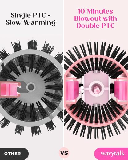 💝𝗧𝗼𝗱𝗮𝘆'𝘀 𝗦𝗽𝗲𝗰𝗶𝗮𝗹𝘀💝Buy 1 Get 1 Free💃Negative Ion Thermal Brush 1.5 Inch for Blowout Look