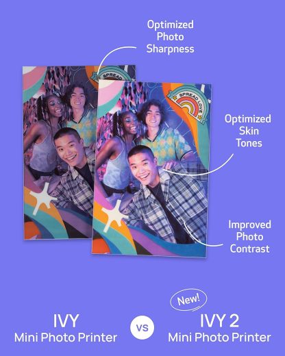 🔥HOT SALE NOW!!!💝Buy 2 Get 2 Free 📷IVY 2 Mini Photo Printer