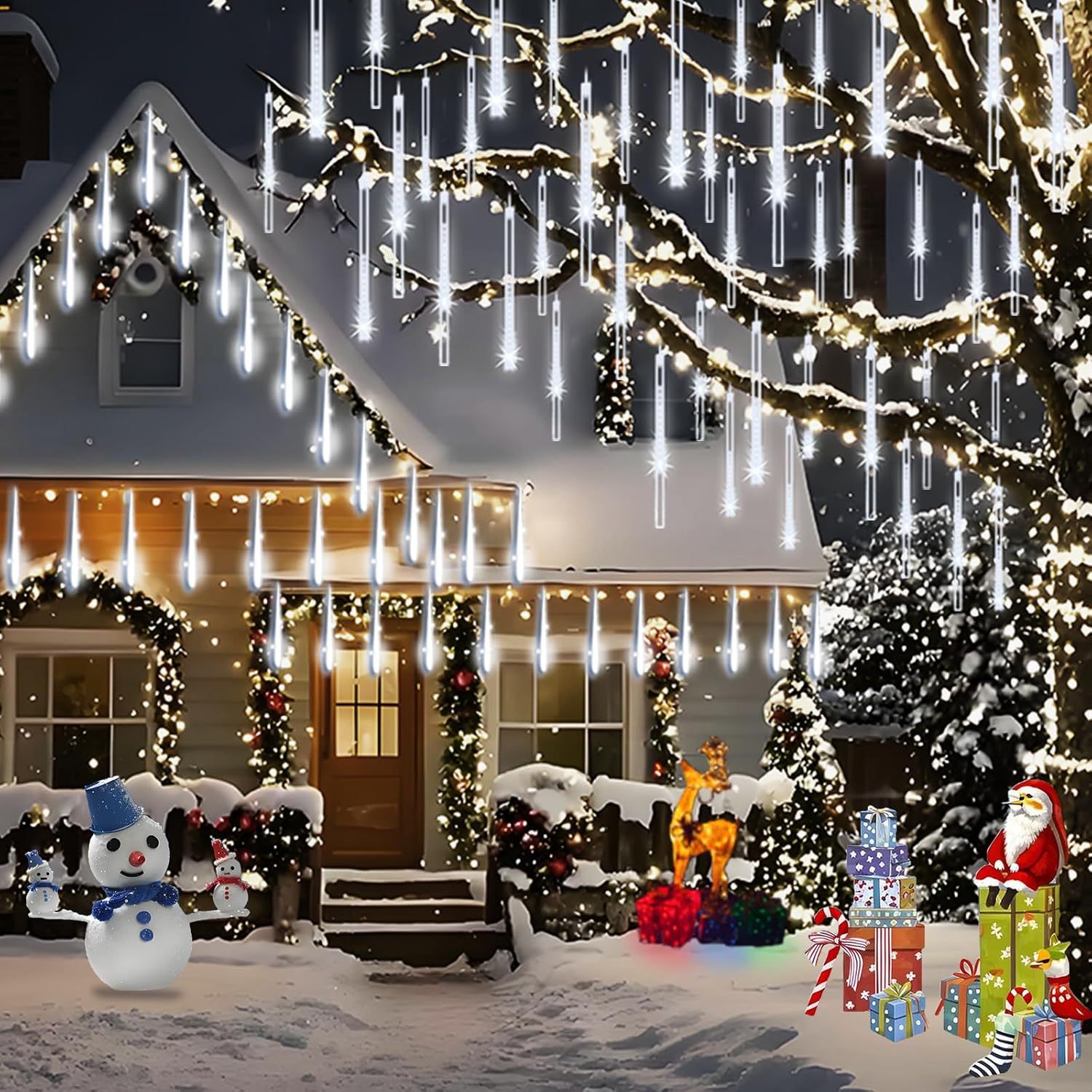 ✨LED Outdoor Meteor Shower Rain Lights💫