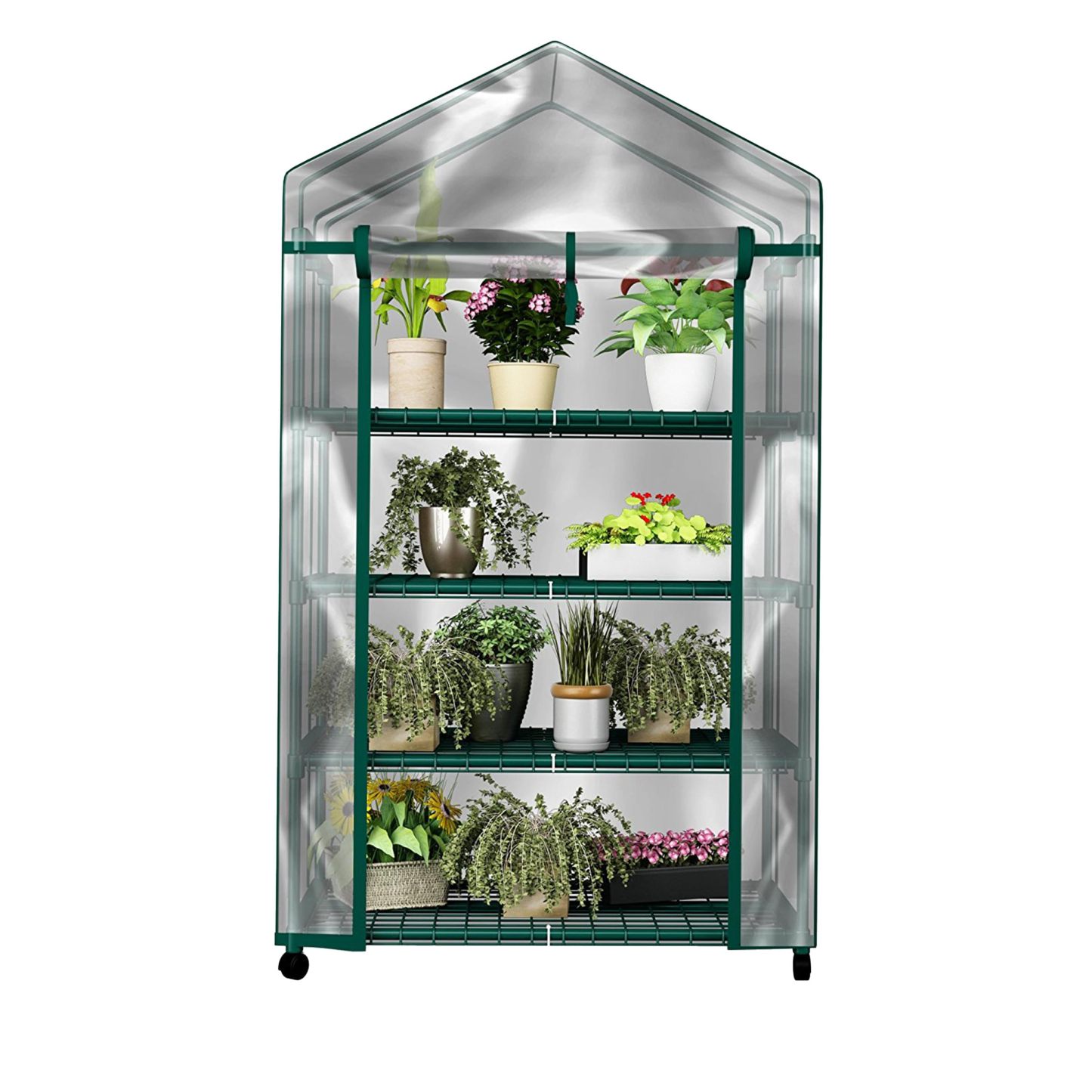 💝𝗧𝗼𝗱𝗮𝘆'𝘀 𝗦𝗽𝗲𝗰𝗶𝗮𝗹𝘀💝Buy 2 Get 2 Free🪴4-Tier Mini Greenhouse Portable Greenhouse