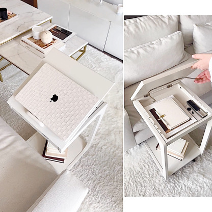 💝𝗧𝗼𝗱𝗮𝘆'𝘀 𝗦𝗽𝗲𝗰𝗶𝗮𝗹𝘀💝Buy 2 Get 2 Free✨Wooden C-Shaped End Table