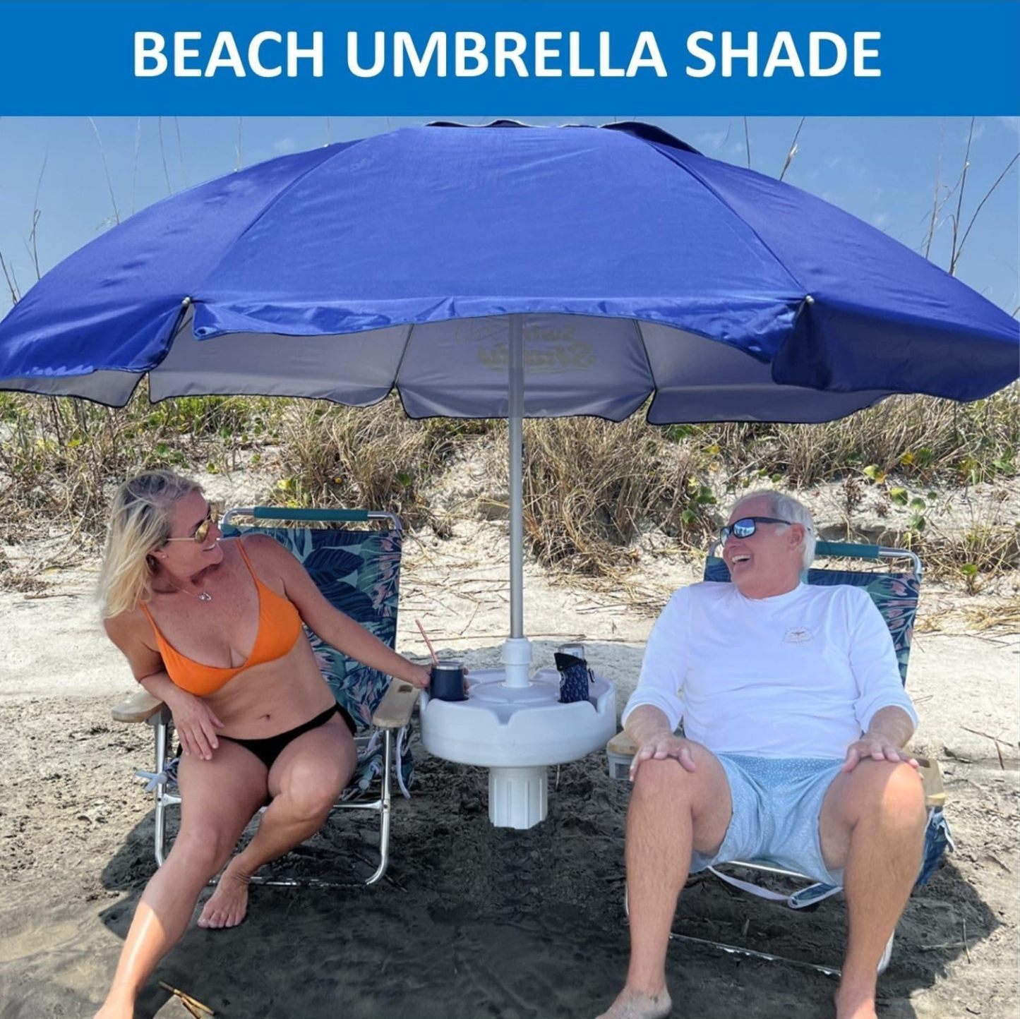 💝Summer Hot Sale ONLY $28!!!🏖️Floating Pool Umbrella