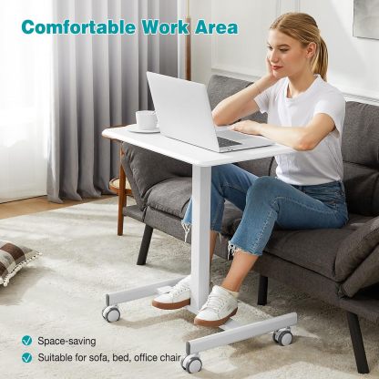 💝𝗧𝗼𝗱𝗮𝘆'𝘀 𝗦𝗽𝗲𝗰𝗶𝗮𝗹𝘀💝Buy 2 Get 2 Free✨Adjustable Rolling Mobile Standing Table