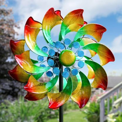 🎉Last day clearance sale💝✨ Buy 2 Get 2 Free ✨Girl Next Door 84" Tall Garden Trowel Wind Spinner