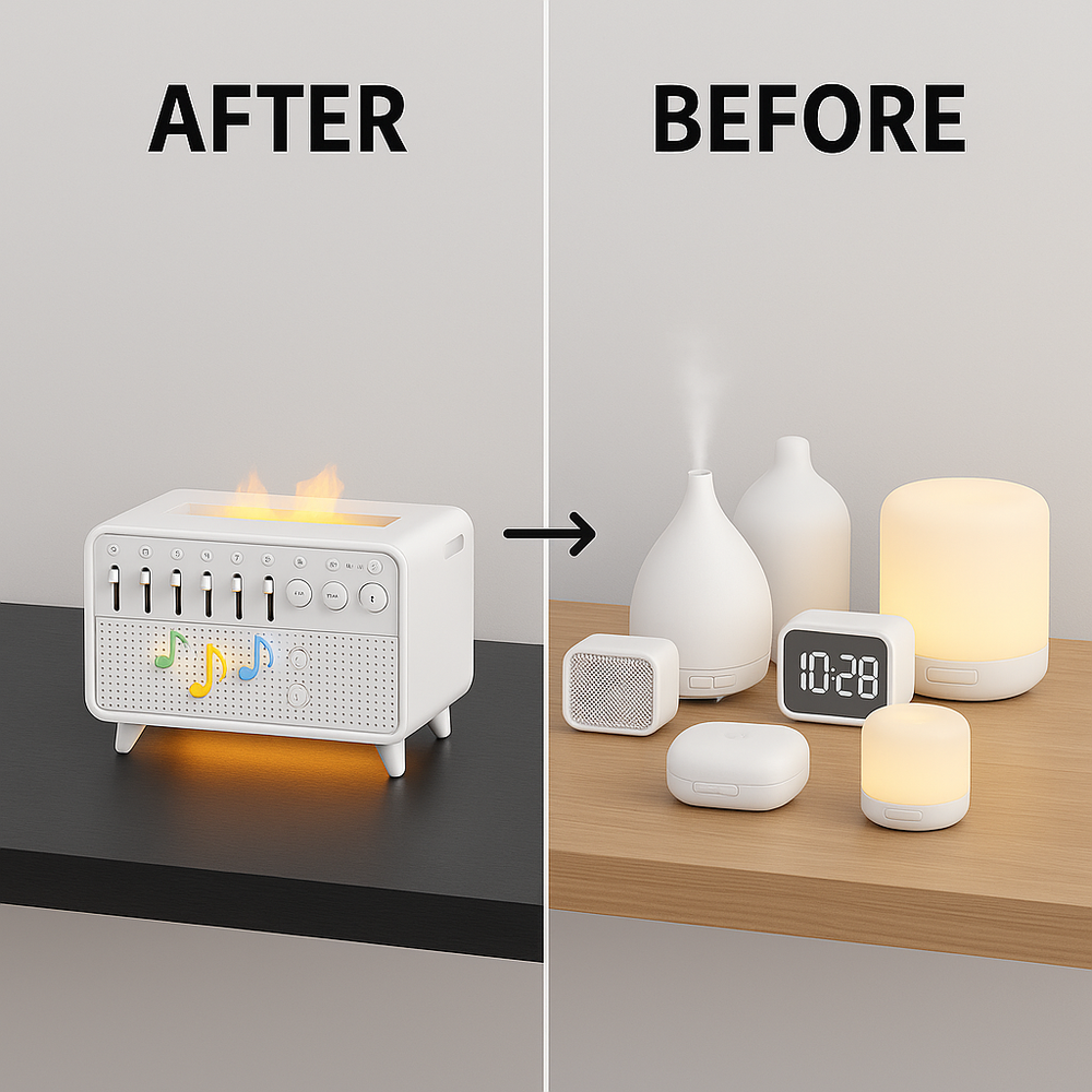 🔥HOT SALE NOW!!!💝Buy 2 Get 2 Free 🎁Sleep Aid Noise Humidifier