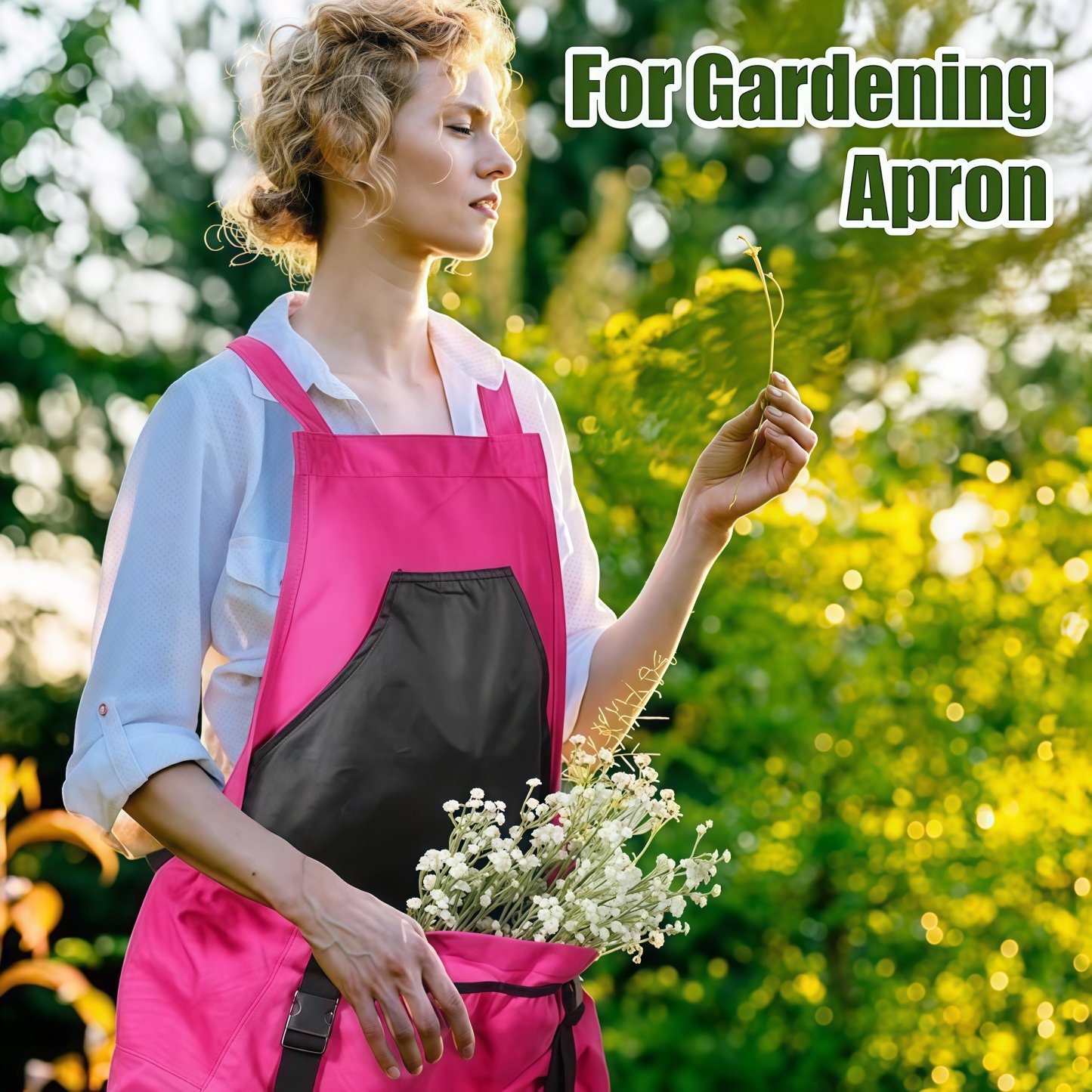 🔥HOT SALE NOW!!!💝Buy 2 Get 2 Free ✨Adjustable Garden Apron (2 Pcs)