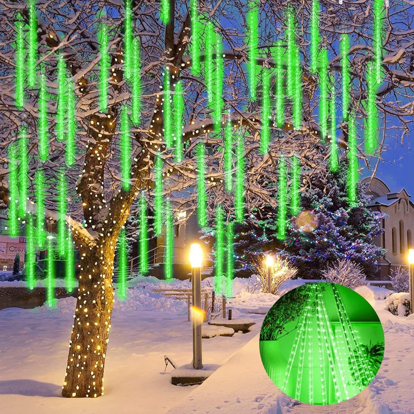 ✨LED Outdoor Meteor Shower Rain Lights💫