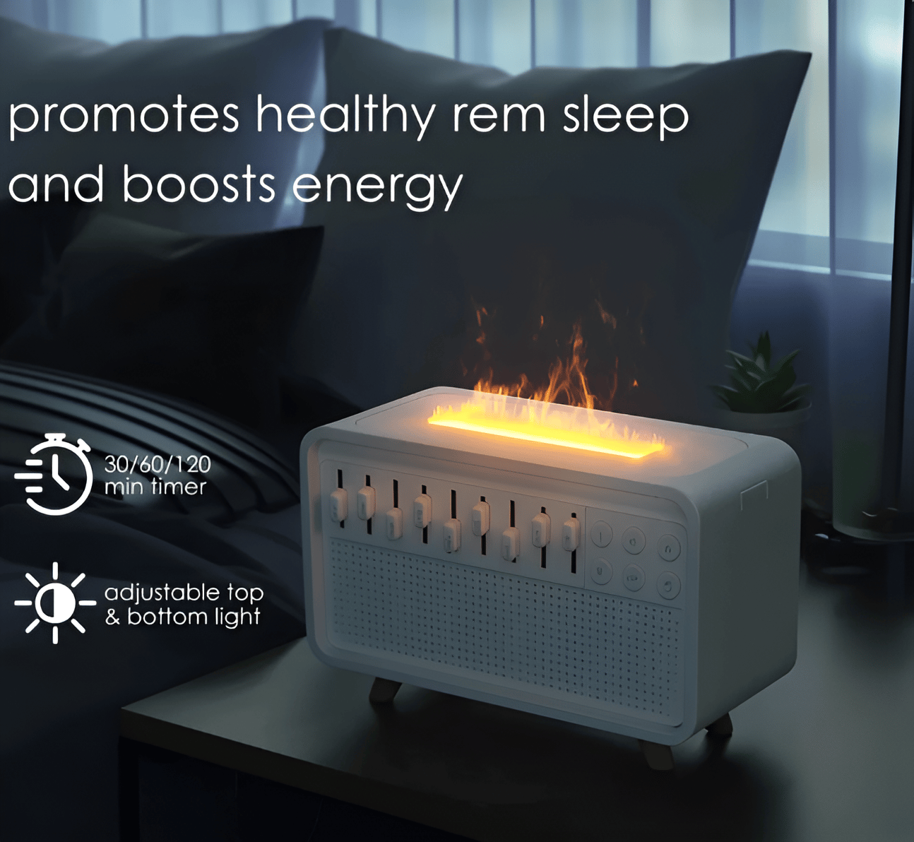 🔥HOT SALE NOW!!!💝Buy 2 Get 2 Free 🎁Sleep Aid Noise Humidifier