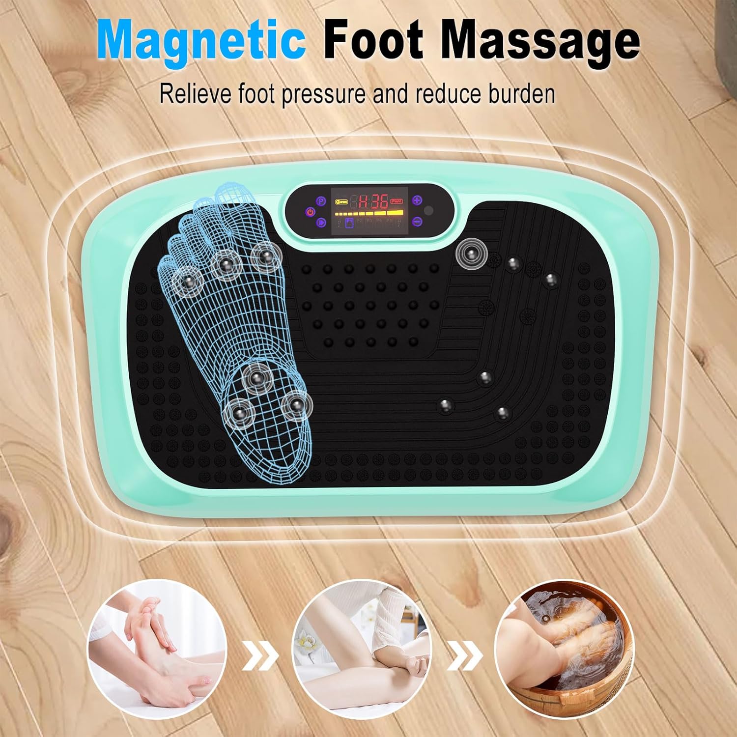 💝𝗧𝗼𝗱𝗮𝘆'𝘀 𝗦𝗽𝗲𝗰𝗶𝗮𝗹𝘀💝Buy 2 Get 2 Free💥Vibration Plate 66HZ 120 Levels with Lymphatic Drainage Machine