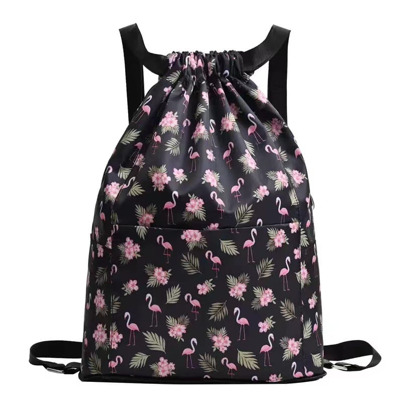 🔥Drawstring Foldable Large Capacity Travel Sports Backpack