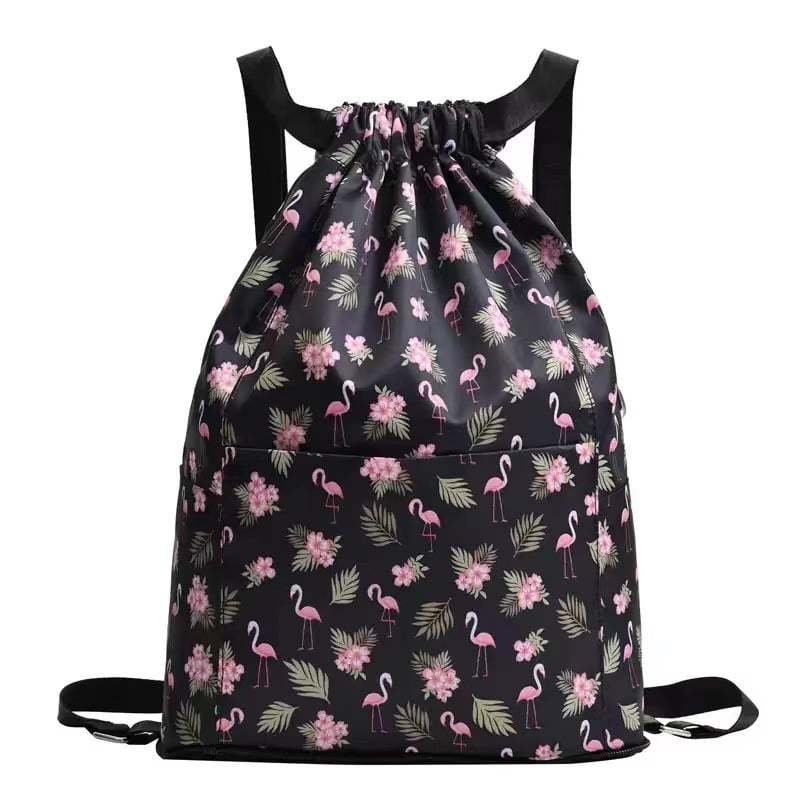 🔥Drawstring Foldable Large Capacity Travel Sports Backpack
