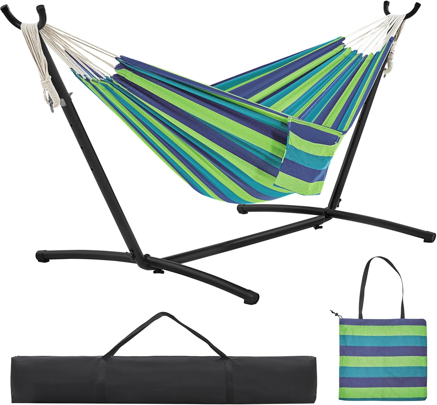 🔥Last Day Promotion💝Buy 2 Get 2 Free✨Double Hammock w/Stand
