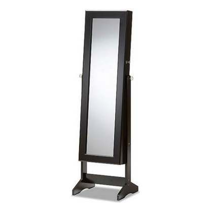 💝Last day of clearance!!💝Buy 2 Free Shipping✨Gold & Silver Safekeeper Mirrored Jewelry Cabinet