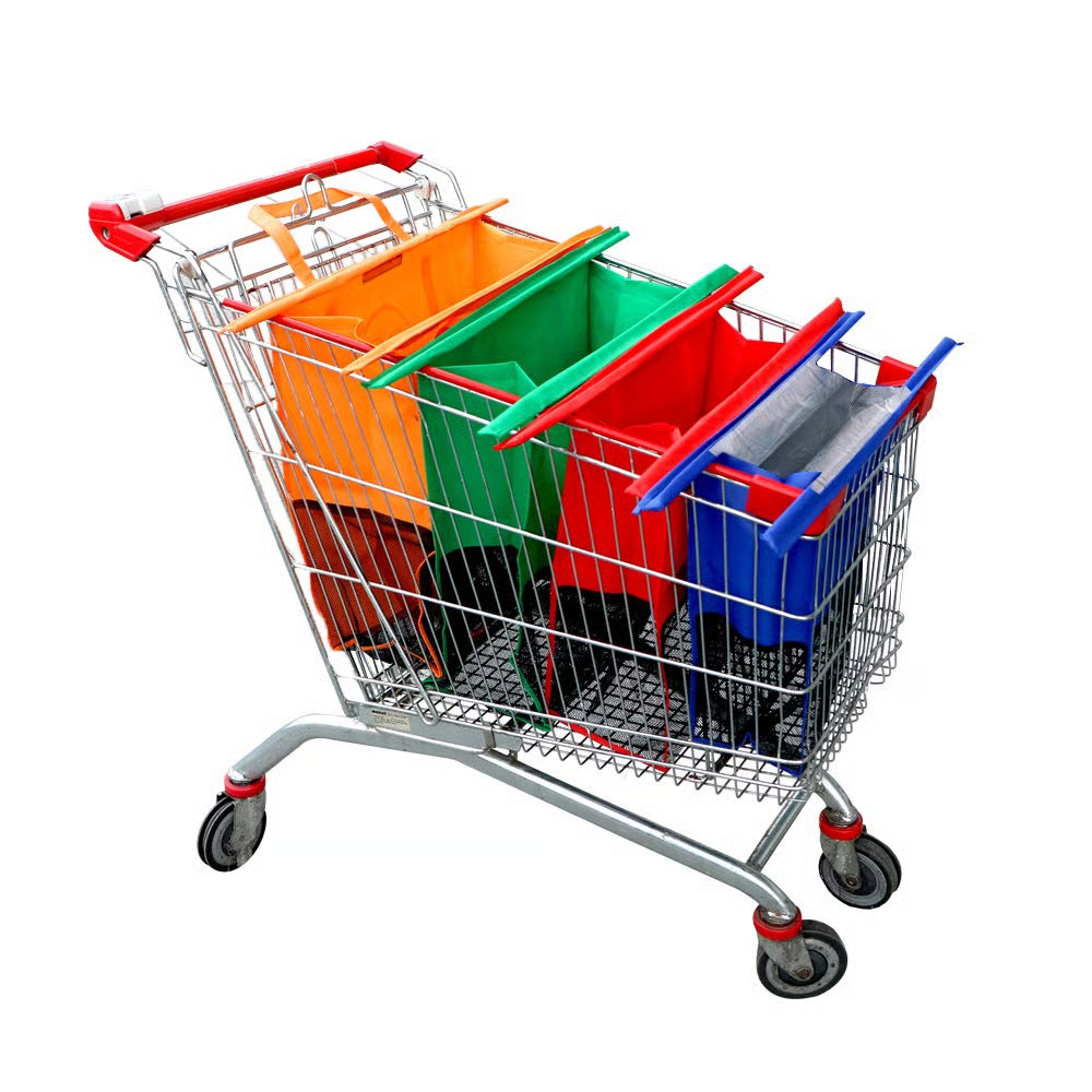 🔥Soon to Be Sold Out!!💝Buy 2 Get 2 Free🌎🌱 Reusable Trolley Bags for Shopping Cart