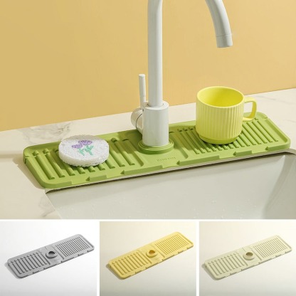 💥Faucet Guard & Draining Mat
