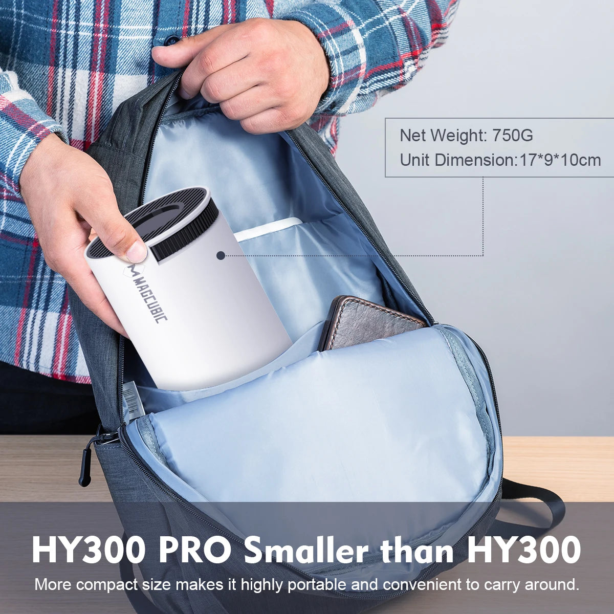 🔥Last Day Clearance Sale!💥Magcubic HY300 Pro 4K Portable Projector