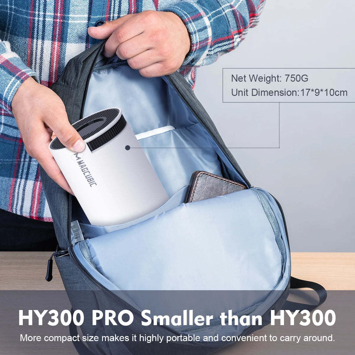 🔥Last Day Clearance Sale!💥Magcubic HY300 Pro 4K Portable Projector