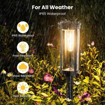💝𝗧𝗼𝗱𝗮𝘆'𝘀 𝗦𝗽𝗲𝗰𝗶𝗮𝗹𝘀💝Buy 2 Get 2 Free💡Outdoor Solar Pathway Garden Lights - 4 Pack