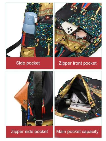 🔥Drawstring Foldable Large Capacity Travel Sports Backpack