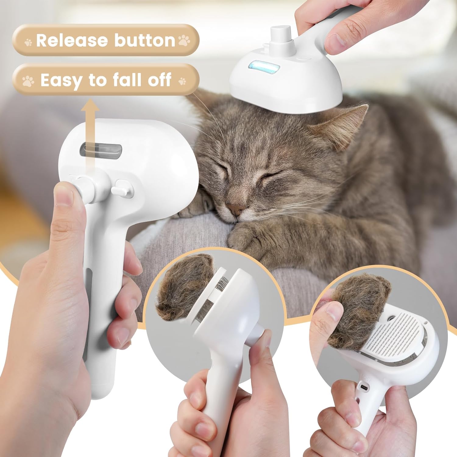 💥Last Day 50% OFF✨Pet Spray Hair Removal Comb🐶
