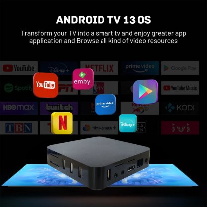 💝𝗧𝗼𝗱𝗮𝘆'𝘀 𝗦𝗽𝗲𝗰𝗶𝗮𝗹𝘀💝Buy 2 Free Shipping⏰S5 Max Smart 6K TV Box