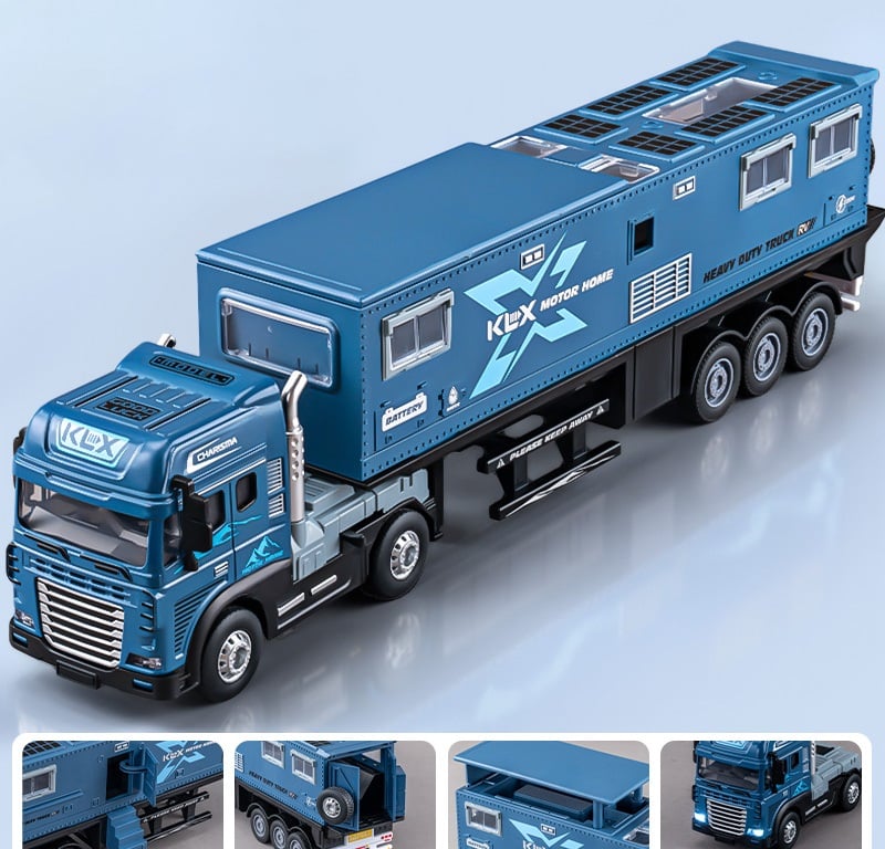 💝𝗧𝗼𝗱𝗮𝘆'𝘀 𝗦𝗽𝗲𝗰𝗶𝗮𝗹𝘀💝Buy 2 Get 2 Free🛻Extended alloy simulation camping vehicle truck