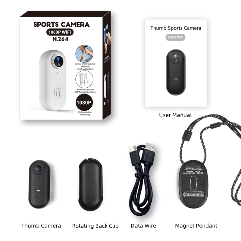 🔥Soon to Be Sold Out!!💝Buy 2 Get 2 Free💥i3 4K Thumb Action Camera