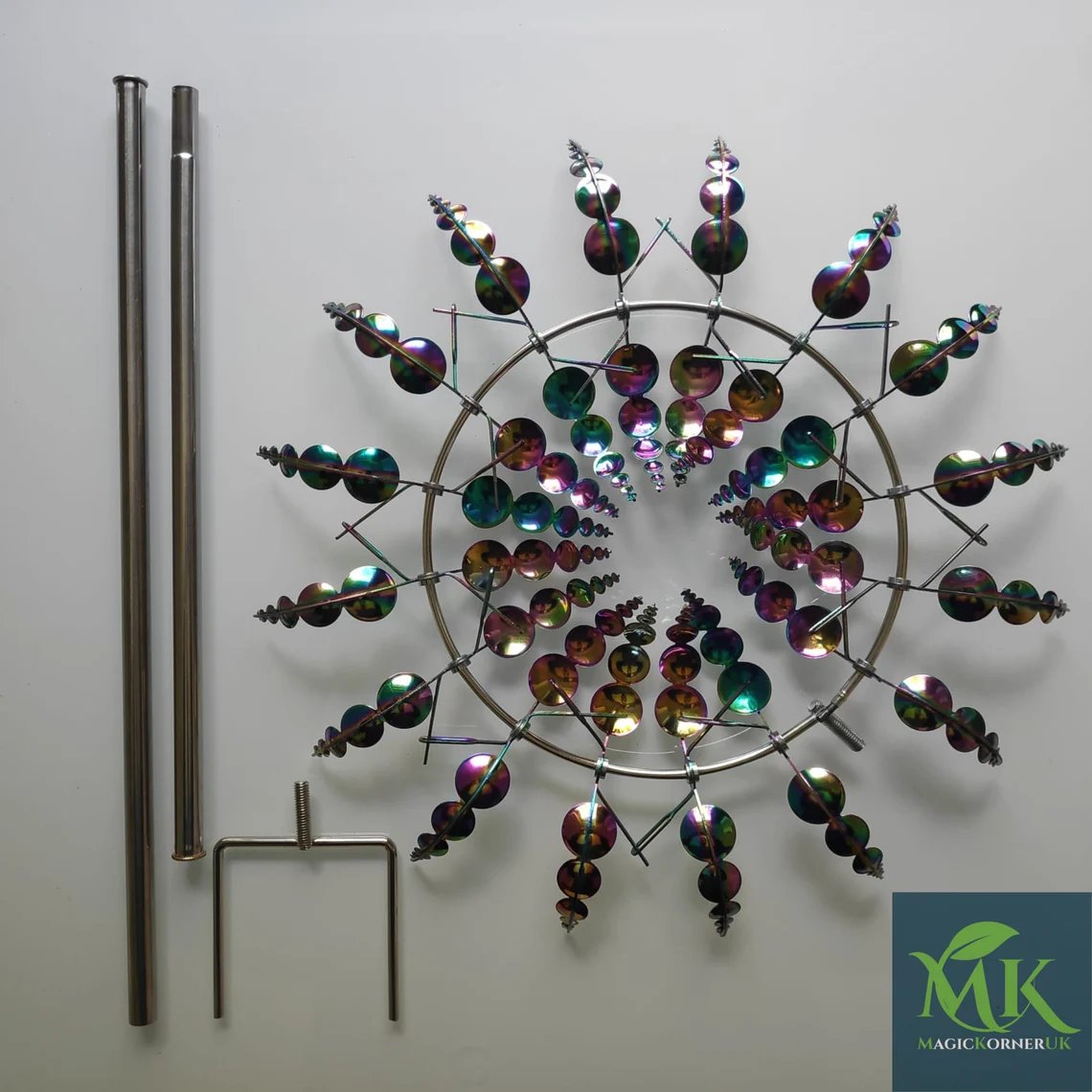 💝𝗧𝗼𝗱𝗮𝘆'𝘀 𝗦𝗽𝗲𝗰𝗶𝗮𝗹𝘀💝Buy 2 Get 2 Free🔥Magical Metal Windmill Wind Spinner (2 Pcs)