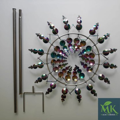 💝𝗧𝗼𝗱𝗮𝘆'𝘀 𝗦𝗽𝗲𝗰𝗶𝗮𝗹𝘀💝Buy 2 Get 2 Free🔥Magical Metal Windmill Wind Spinner (2 Pcs)