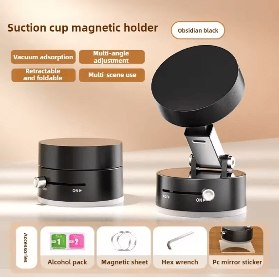 💥Upgraded Foldable Vacuum Magnetic Cell Phone Holder