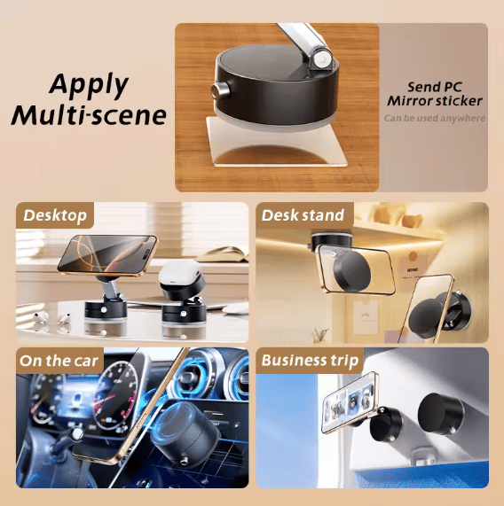 💥Upgraded Foldable Vacuum Magnetic Cell Phone Holder