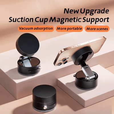💥Upgraded Foldable Vacuum Magnetic Cell Phone Holder
