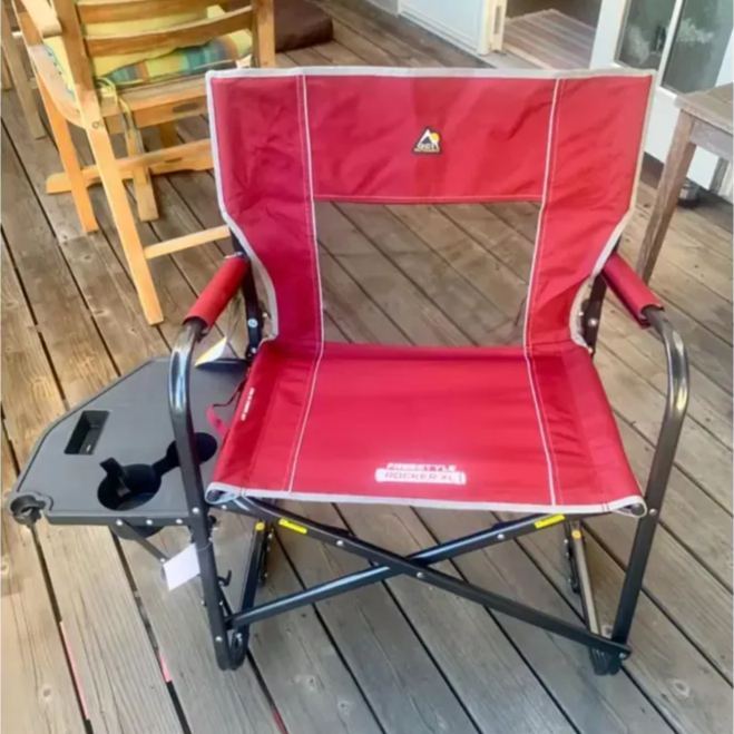 Soon to Be Sold Out!!💝Buy 2 Get 2 Free💥Outdoor Camping Chair With Side Table✅350-lb Weight Capacity
