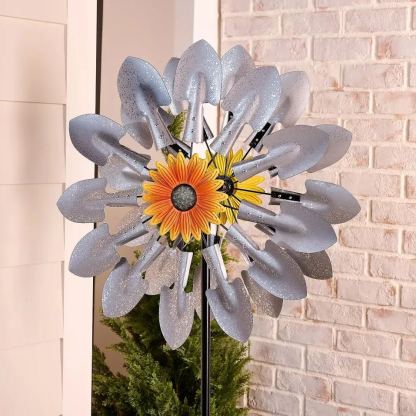 🎉Last day clearance sale💝✨ Buy 2 Get 2 Free ✨Girl Next Door 84" Tall Garden Trowel Wind Spinner 1