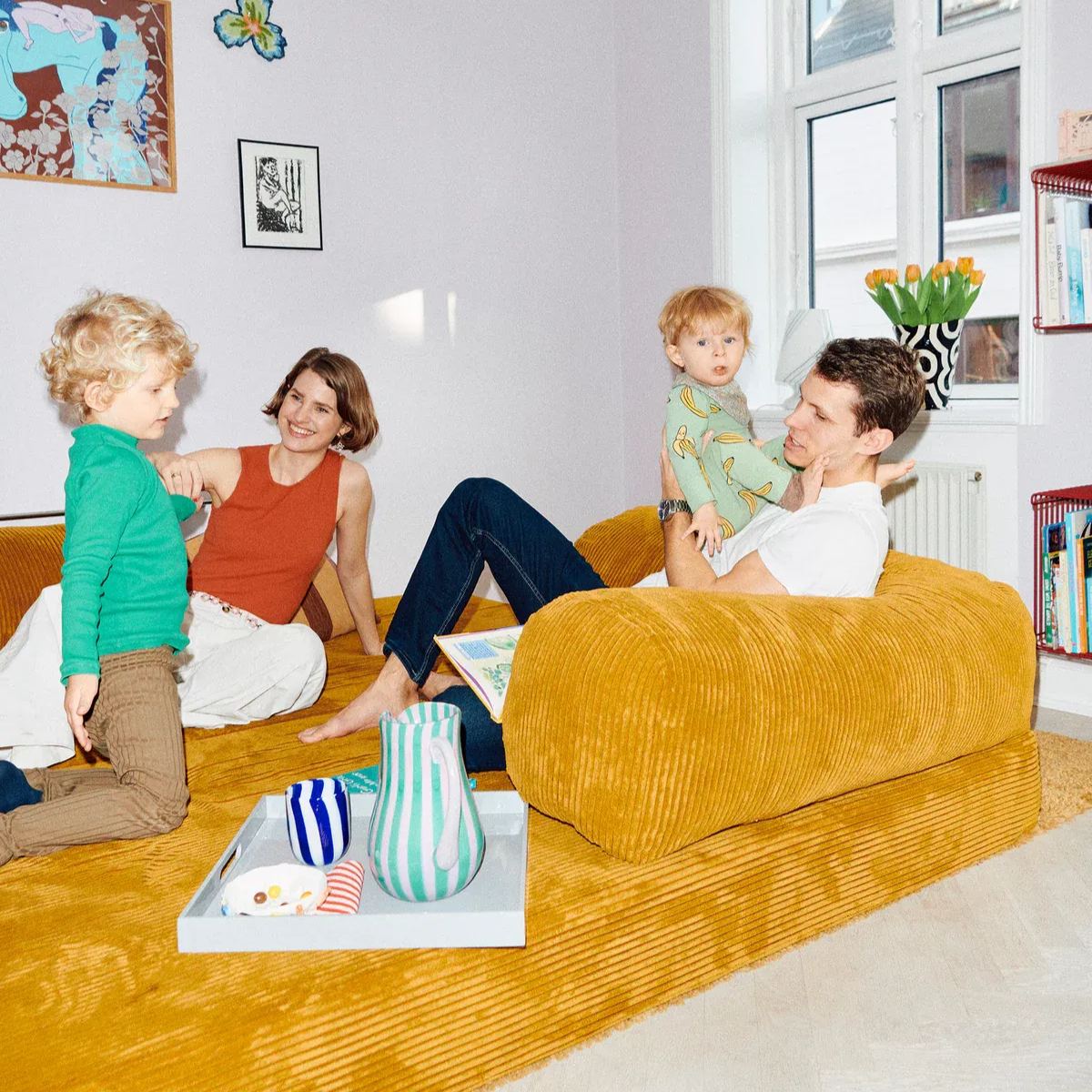 💥Last Day $35.99! 🔥4-in-1 Convertible Folding Sleeper Sofa Bed