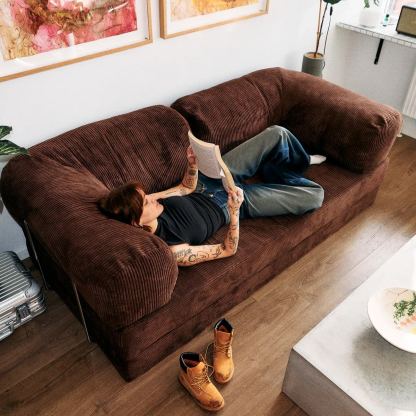 💥Last Day $35.99! 🔥4-in-1 Convertible Folding Sleeper Sofa Bed
