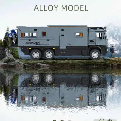 💝𝗧𝗼𝗱𝗮𝘆'𝘀 𝗦𝗽𝗲𝗰𝗶𝗮𝗹𝘀💝Buy 2 Get 2 Free🛻Extended alloy simulation camping vehicle truck