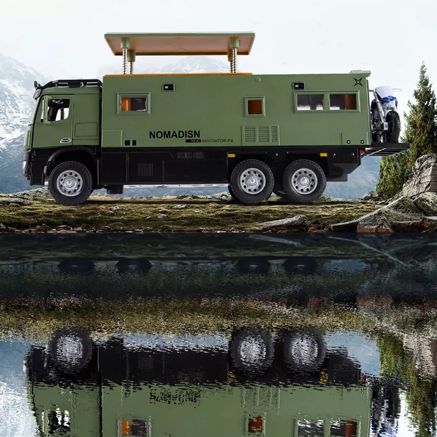 💝𝗧𝗼𝗱𝗮𝘆'𝘀 𝗦𝗽𝗲𝗰𝗶𝗮𝗹𝘀💝Buy 2 Get 2 Free🛻Extended alloy simulation camping vehicle truck