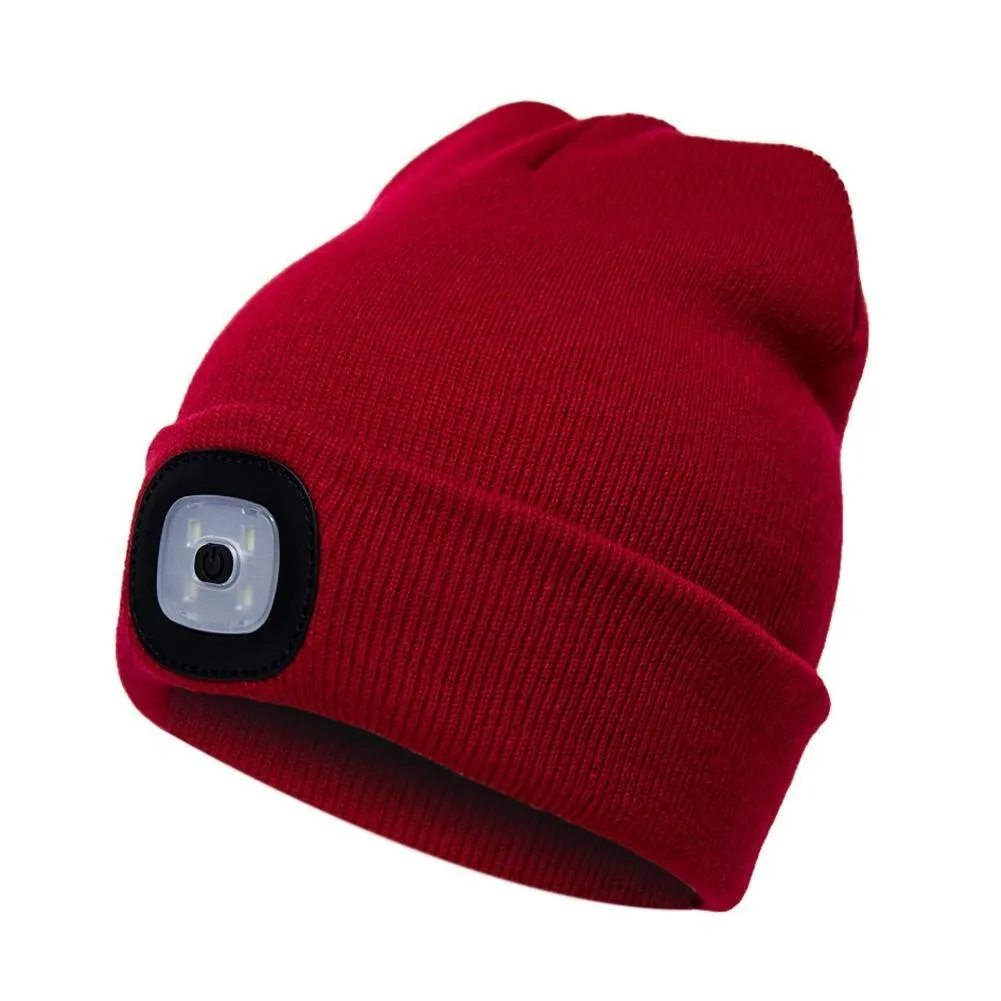 🎁LED BEANIE LIGHT (USB RECHARGEABLE CAPS)