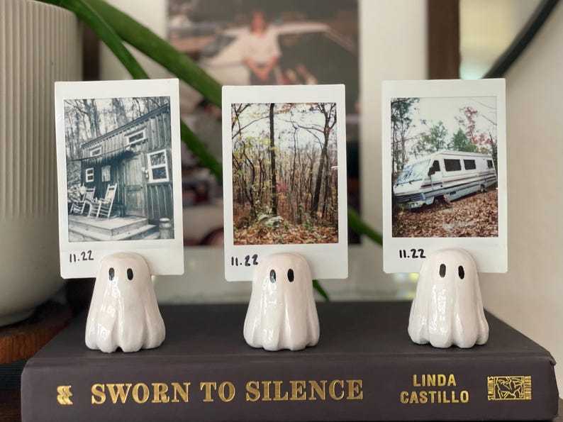 💥Last Day Promotion 50% OFF🔥-Handmade Clay Photo Holders🍄