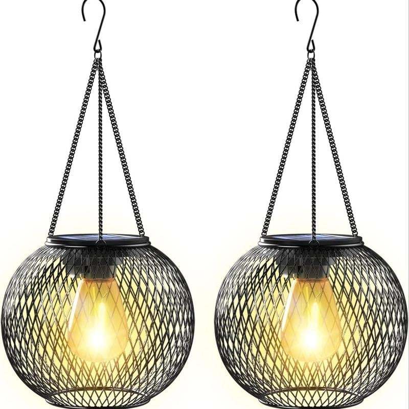 🔥Soon to be sold out!!💝Buy 2 Get 2 Free🏡Outdoor Solar Hanging Light (2 Pcs)