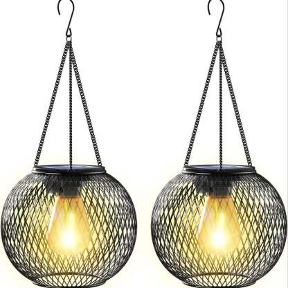🔥Soon to be sold out!!💝Buy 2 Get 2 Free🏡Outdoor Solar Hanging Light (2 Pcs)