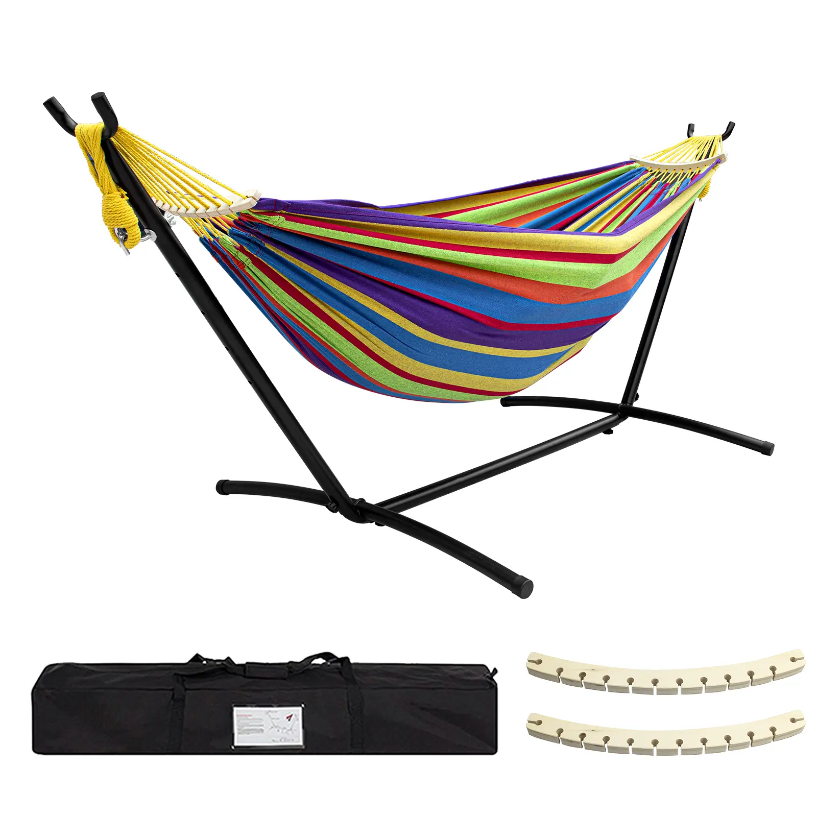 🔥Last Day Promotion💝Buy 2 Get 2 Free✨Double Hammock w/Stand
