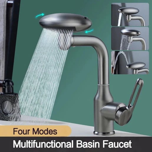 💝𝗧𝗼𝗱𝗮𝘆'𝘀 𝗦𝗽𝗲𝗰𝗶𝗮𝗹𝘀💝Buy 2 Get 2 Free💧4 Modes Splash Proof Rotatable Rotary Faucet