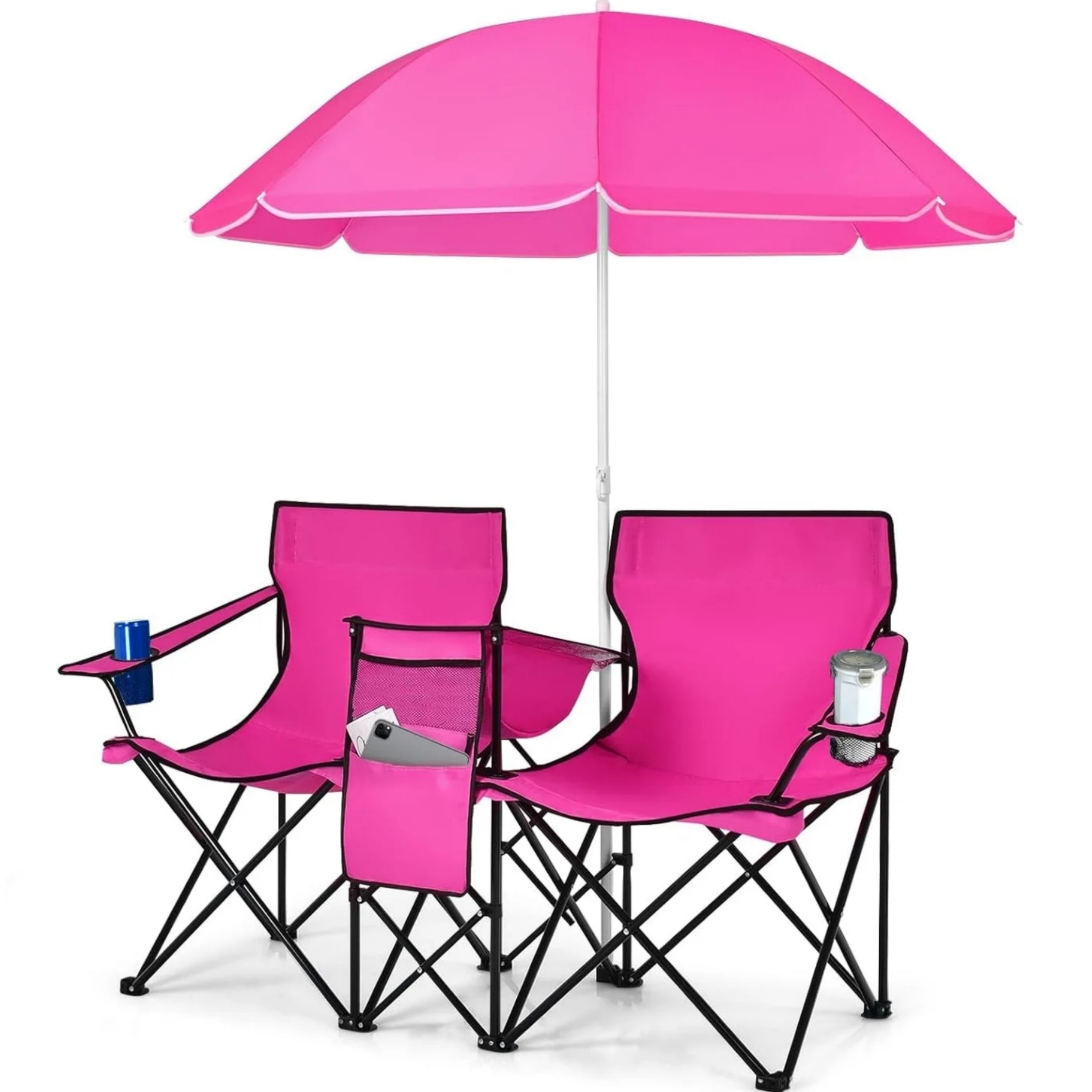 🔥Soon to Be Sold Out!!💝Buy 2 Get 2 Free💥Double Portable Picnic Chairs