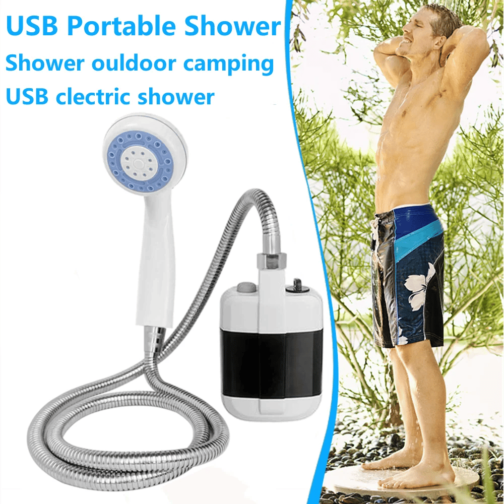 🔥HOT SALE NOW!!!💝Buy 2 Get 2 Free ✨Portable Camping Shower 