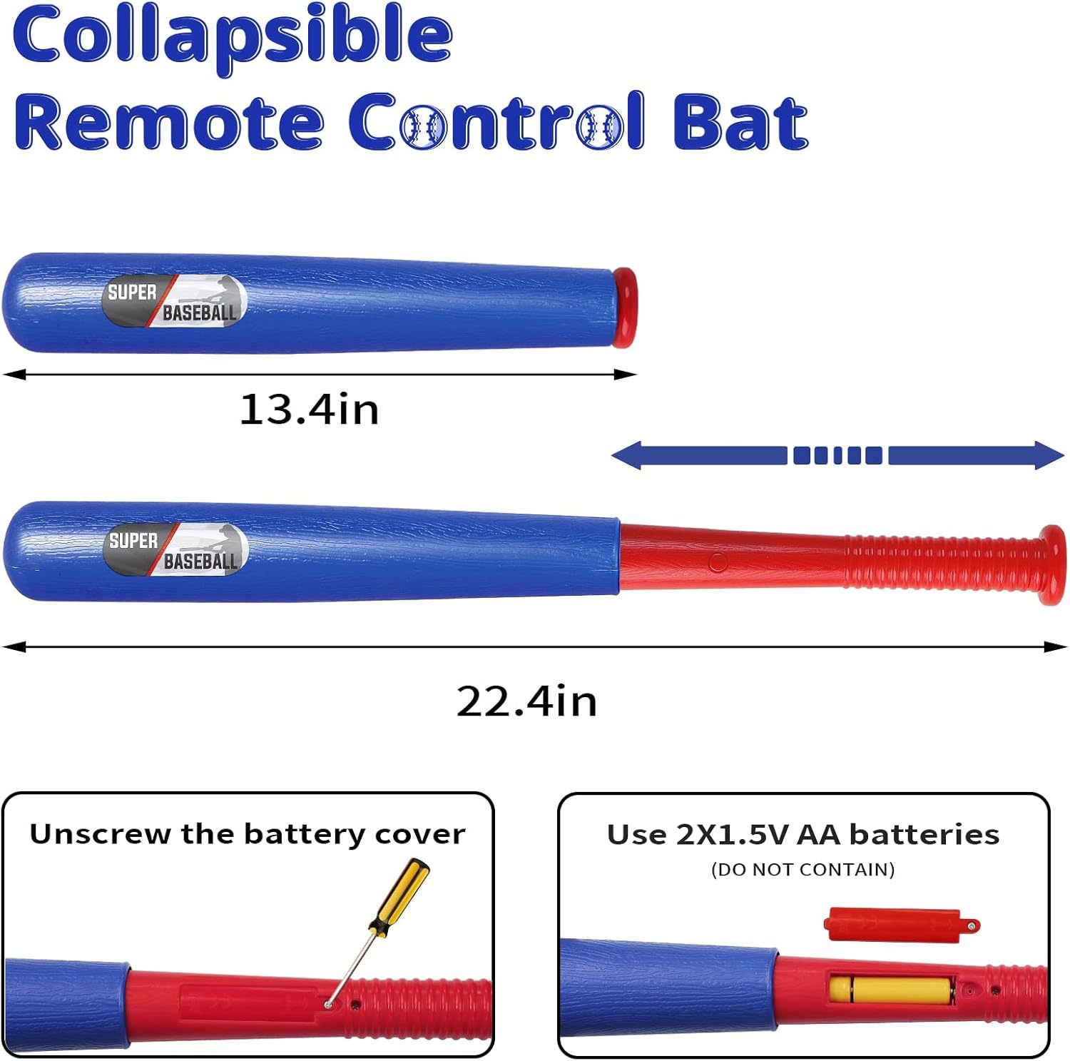 🔥Soon to Be Sold Out!!💝Buy 2 Get 2 Free💥Fun Outdoor Sports Toys: Youth Baseball Training Set
