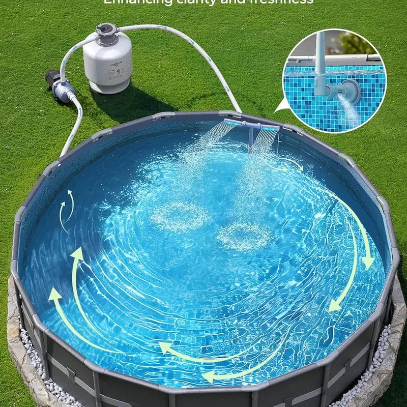 💝𝗧𝗼𝗱𝗮𝘆'𝘀 𝗦𝗽𝗲𝗰𝗶𝗮𝗹𝘀💝Buy 2 Get 2 Free✨Solar Pool Fountain with Lights Dual Arc