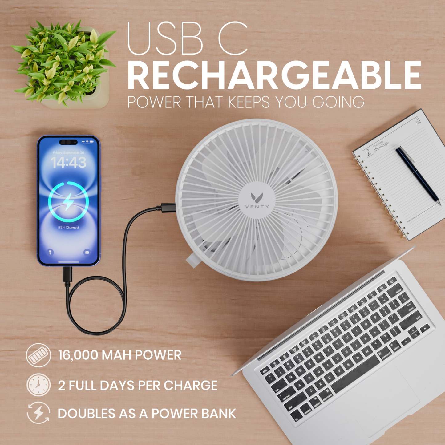 🔥HOT SALE NOW!!!💝Buy 2 Get 2 Free ✨Oscillating Fan with Remote Control