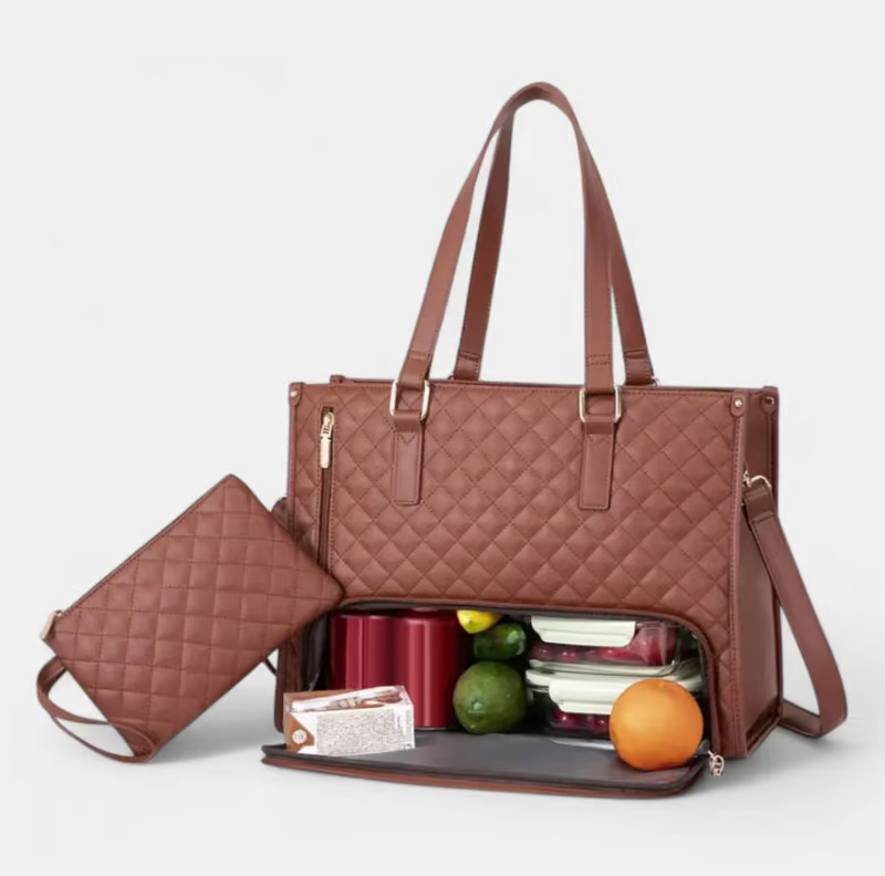 ⏳Mother's Day Hot Sale💝2 in 1 Tote Bag Lunch Bag Combo💝